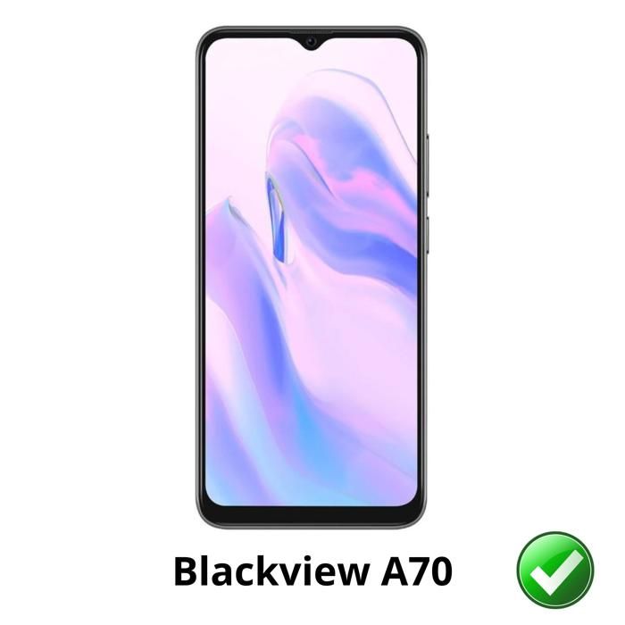 Protection écran pour Blackview A70 [Pack 2] Film Plastique Protecteur Résistant Ultra Mince Phonillico