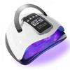 UV Nail Dryer Lamp, 280W LED Nail Lamp Portable Nail Dryer with 66 Lamp Beads, 4 Timers 10/30/60/99S
