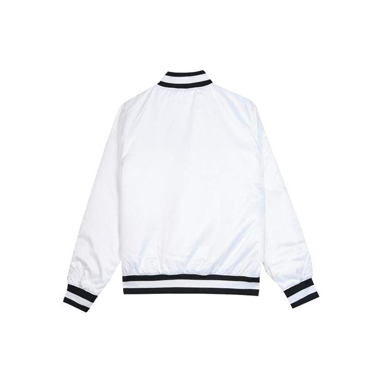 Nike SB X NBA Мягкий бомбер для скейтборда Повседневная куртка Мужская верхняя одежда Белый AH3393-100