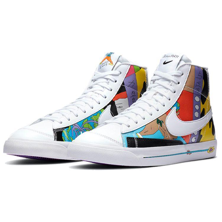 Nike Блейзер Mid 77 Flyleather Руохань Ван CZ3775-900