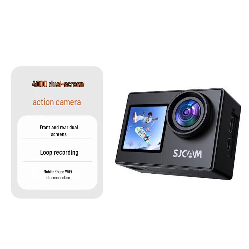 SJCAM SJ4000 Dual Screen 4K Action Camera (CN version)