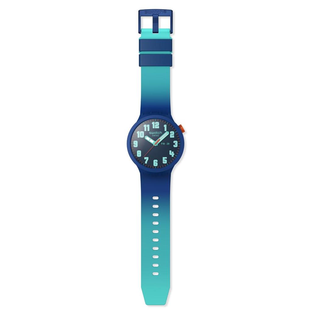 Watch AQUACHRONO ESSENTIALLY BOLD SB01N700 Blue [Swatch]