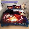 Custom Textile Nightmare Icon Bedding 3 Piece Set HD Print Duvet Cover Pillowcases for Teens Adult Bedroom Decoration