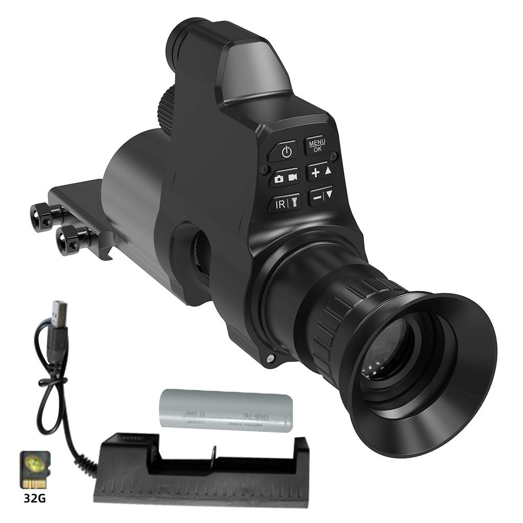 Digital Night Vision Scope 1080P Infrared Night Vision Monocular with  940nm IR Flashlight