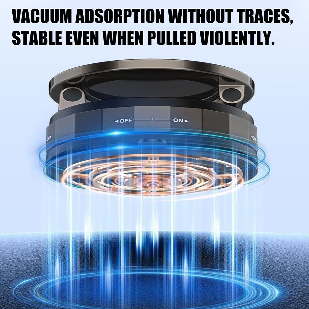 Вакуумный магнитный держатель для телефона в автомобиль, складной, с вращением на 360 градусов, присоска, крепление для телефона на приборную панель/лобовое стекло, автомобильные аксессуары