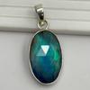 21 Ct Natural Opal 925 Sterling Silver CERTIFIED Oval Pendant Jewelry For Gift