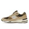 New Balance 991 Made in England Finale Pack — мужские кроссовки бледно-хаки светло-коричневого серебристо-норкового цвета Delicioso M991CGB