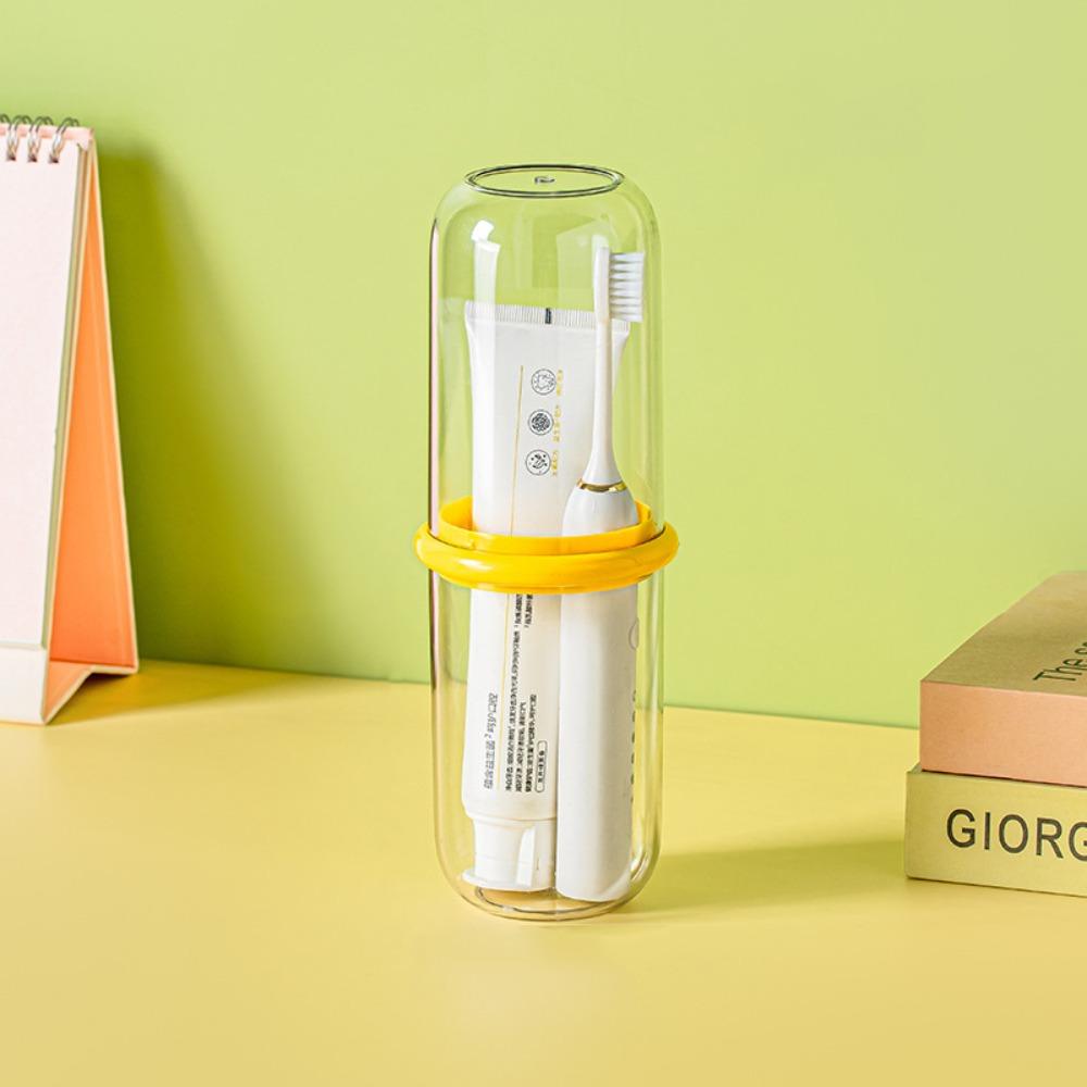 Waterproof Gargle Cup Portable Toothbrush Holder Mouthwash Cup Bathroom Supplies