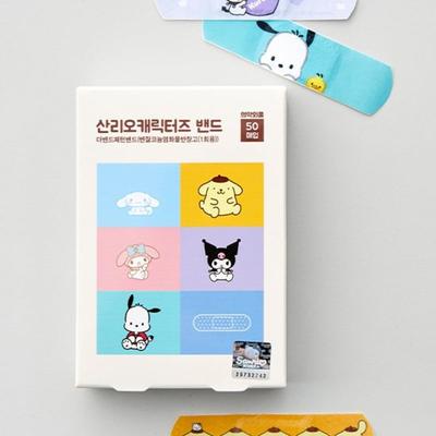 [Atex] Персонажи Sanrio Резинка Большая Вместимость 50 Листов