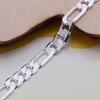 Wedding Nice Gift 925 Sterling Silver 6MM Chain Men Women Jewelry Fashion Beautiful Bracelet