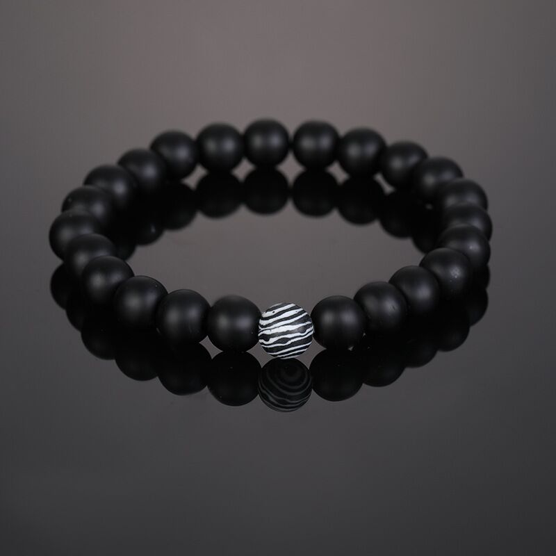 Модный женский браслет из натурального камня, цветной браслет из бисера, эластичные браслеты, энергетическая йога, украшения ручной работы