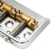 Musiclily Ультра 10,8 мм Короткий бридж для Telecaster, 3-секционный, Латунные седла, Алюминиевая пластина, для винтажных электрогитар TL, Хром