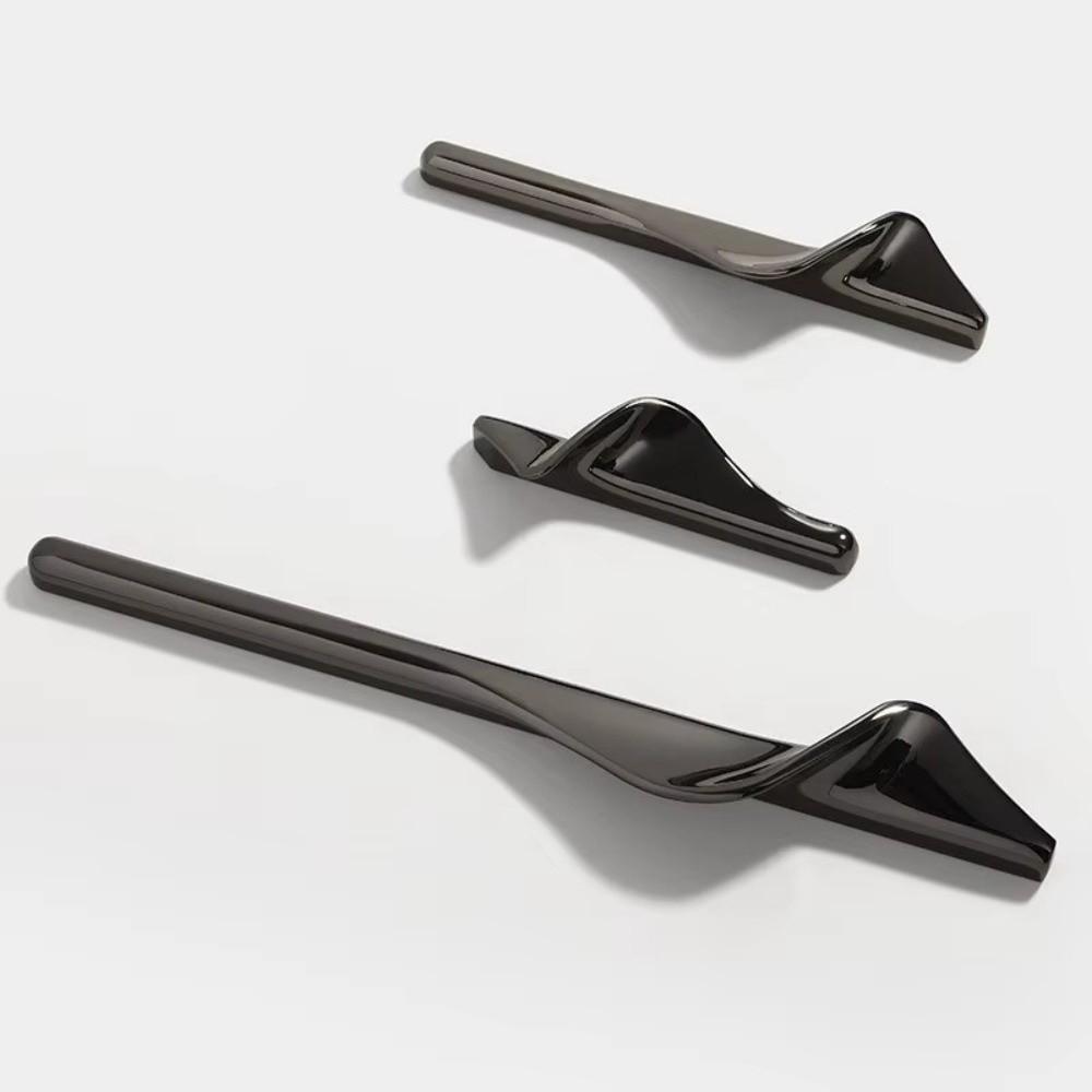 Zinc Alloy Wardrobe Door Handles Light Gold Dresser Drawer Knobs Furniture Handles for Wardrobe