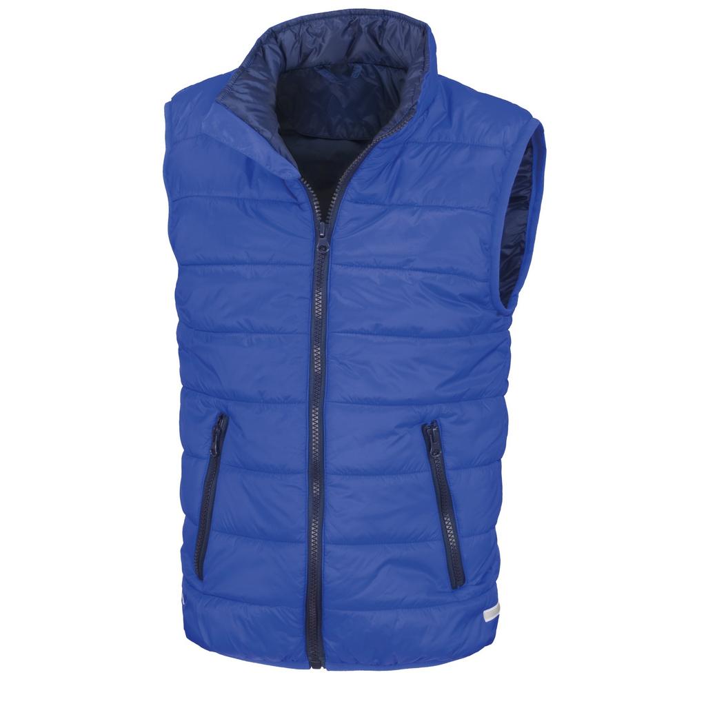 Result Core Childrens/Kids Sleeveless Zip Up Bodywarmer