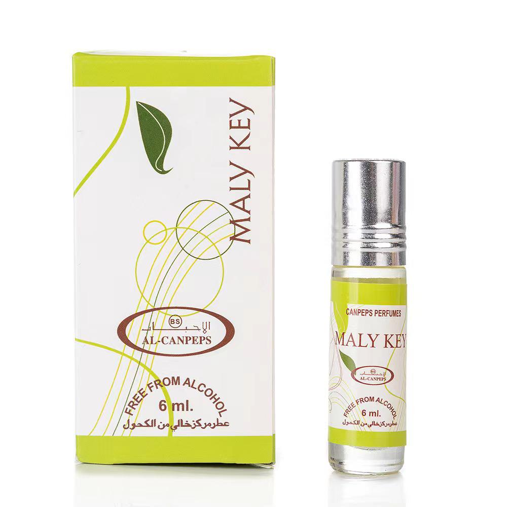 Dubai Essential Oil Perfume: 6ml Alcohol-Free Roll-On for Middle East Market