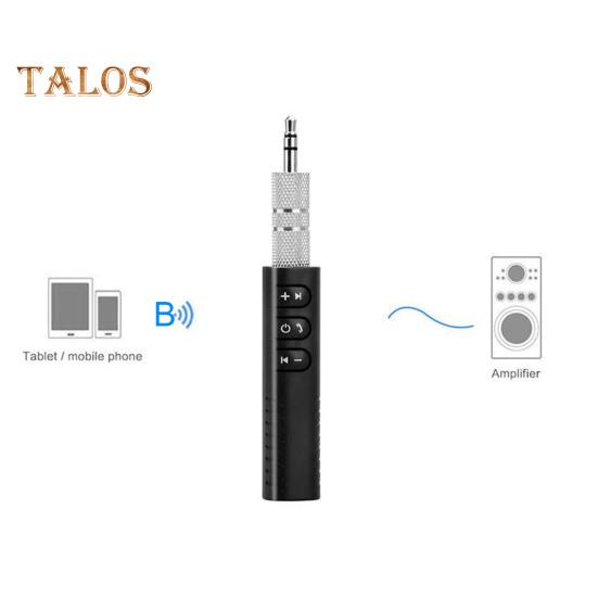 Универсальный Bluetooth-совместимый приемник Hands-Free с шумоподавлением и разъемом AUX 3,5 мм, перезаряжаемый мини-беспроводной аудиоприемник