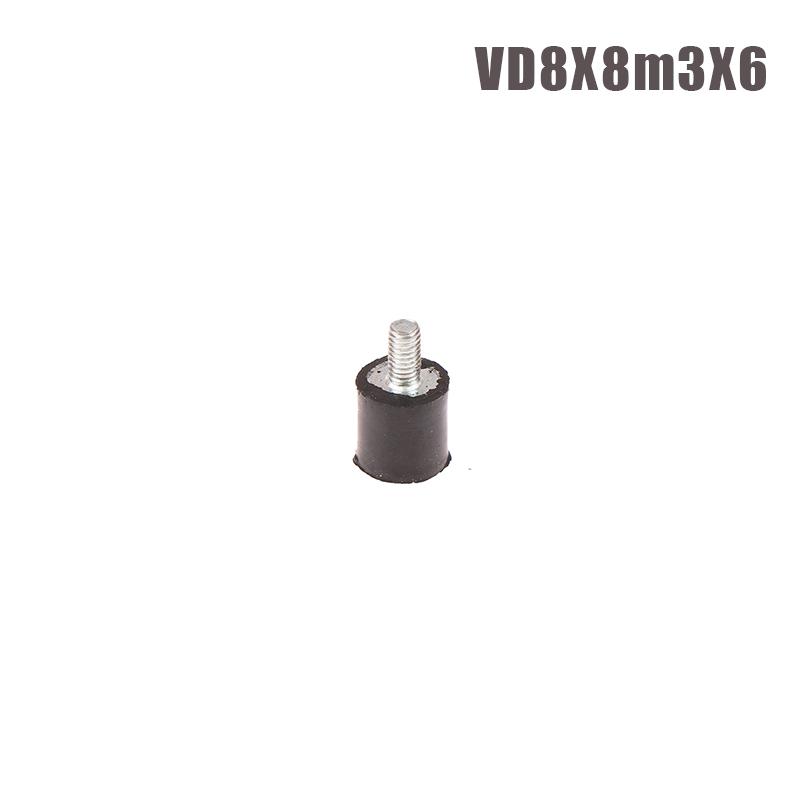M3 M4 M5 M6 M8 Rubber Mounts Shock Absorber Anti Vibration Silentblock Bobbins For Air Compressors Gasoline Engine