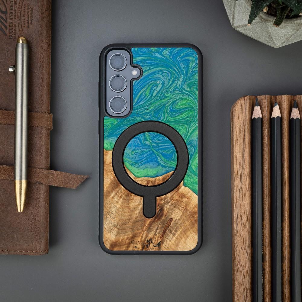 Bewood Unique case for Samsung Galaxy S23 FE - Neons - Tokyo with MagSafe