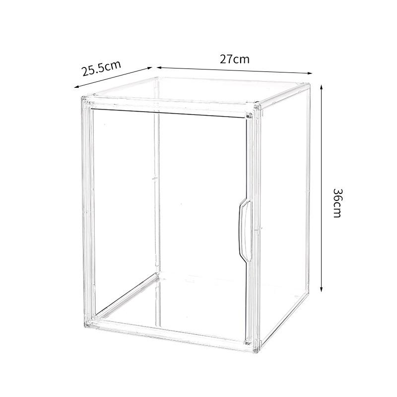 Прозрачная витрина для фигурок Прозрачный акриловый складной дисплей для игрушек для фигурок и кукол из блайнд-боксов Органайзер для фигурок