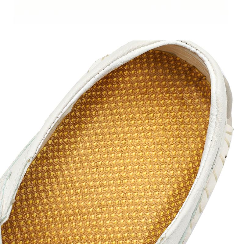 Summer Men's Leather Sandals Outdoor Slippers Sneaker Beach Rubber Flip Flops Men's Water Trekking Sandals