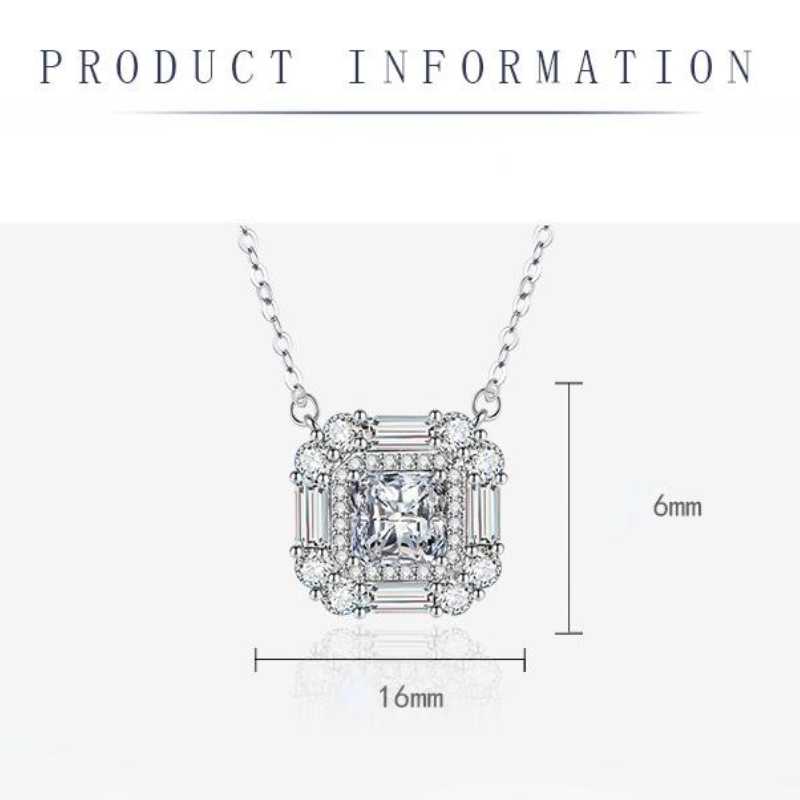 Sace Gems Женское ожерелье, кулон, медный сплав, циркон, модный подарок