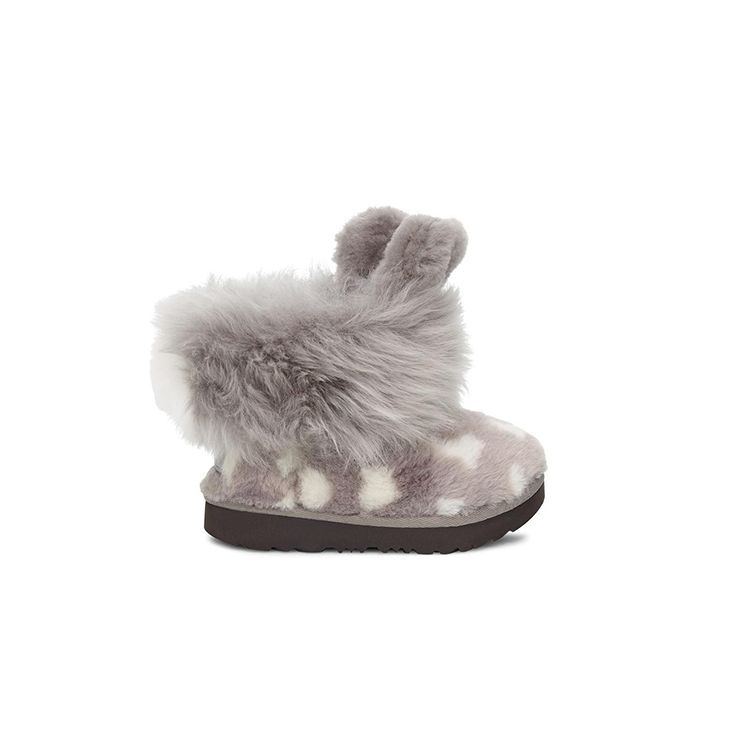 UGG Классические Мини Удобные Универсальные Детские Ботинки Детские ботинки Серые 1106897T-CHRC