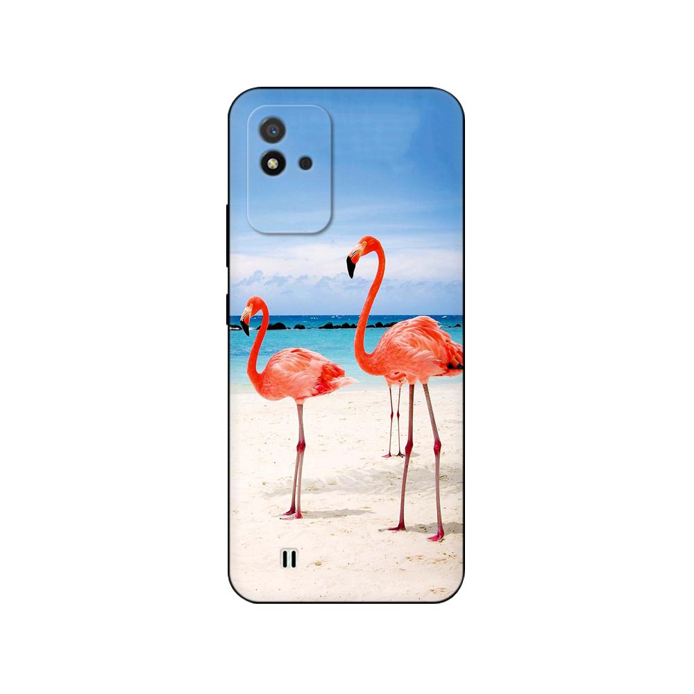 Для Realme Narzo 50i чехол 6,5 дюймов силиконовая задняя крышка для OPPO Realme Narzo50i 50 i мягкий чехол RMX3235 чехол для телефона черный чехол из ТПУ