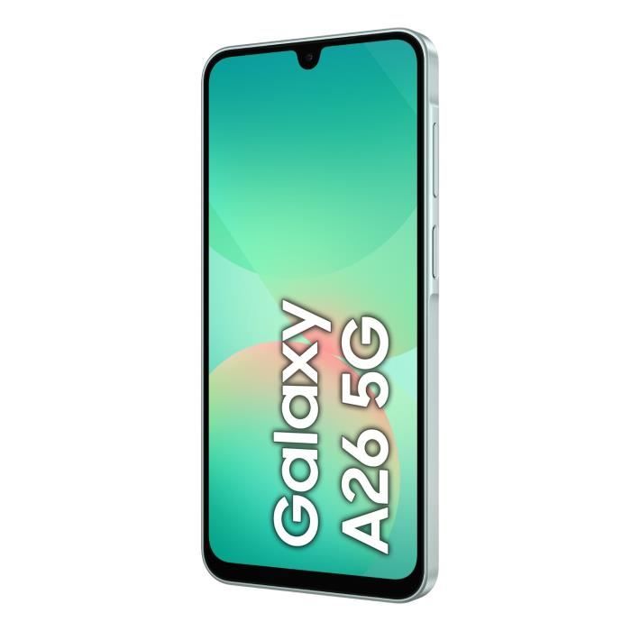 SAMSUNG Galaxy A26 5G Smartphone 128 Go Vert d'eau
