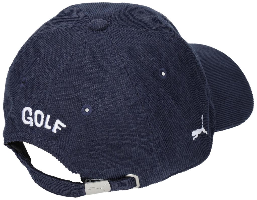 Кепка вельветовая Golf W P с логотипом, темно-синяя, 026055_01