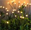 Solar Lamp With 6 Led Balls, Decorative For The Garden