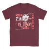 Unisexs Oldboy Movie T Shirts Pure Cotton Clothes Unique Short Sleeve O Neck Tee Shirt Printing Tshirt