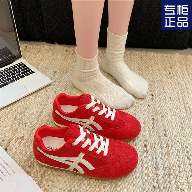 Желтые туфли Dexun женские туфли 2025 весна-лето новые популярные легкие ретро туфли Forrest Gump универсальные спортивные и любительские туфли для сноуборда