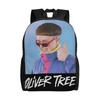 Розовый рюкзак Oliver Tree Американский певец для мужчин женщин Крутой студенческий дневной рюкзак для работы Канвас Колледж Сумки с карманом