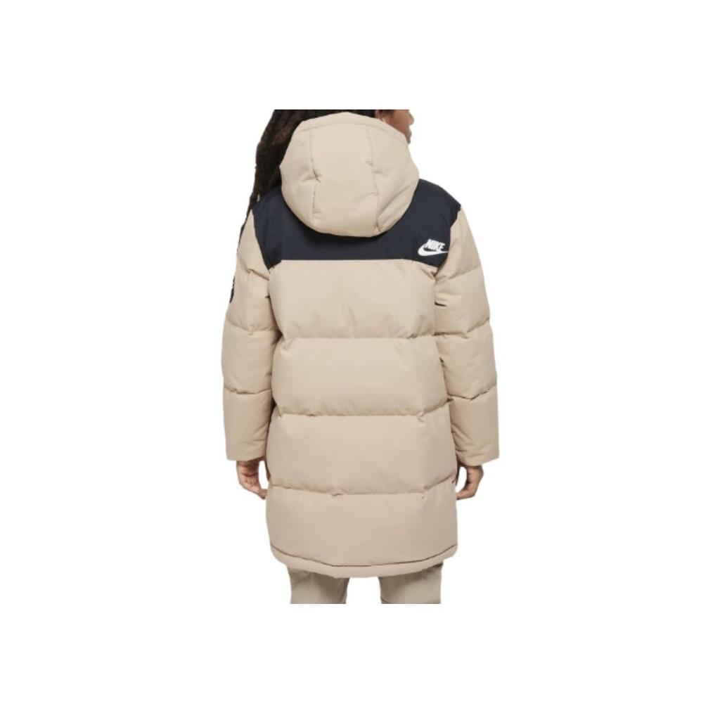 Nike Пуховик Повседневный Водонепроницаемый Теплый Детские Куртки Желтый HQ7155-200