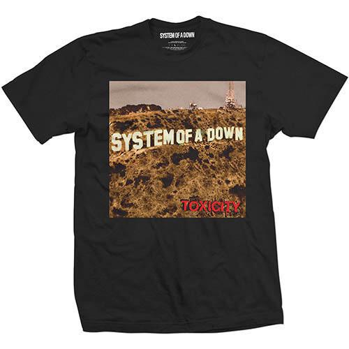 System Of A Down Toxicity Shirt S-XXL Metal Rock Band Official T-shirt