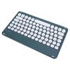 10 Inch Wireless Keyboard Ergonomic Round Keycaps Bluetooth Keyboard for Desktop Computer Laptop