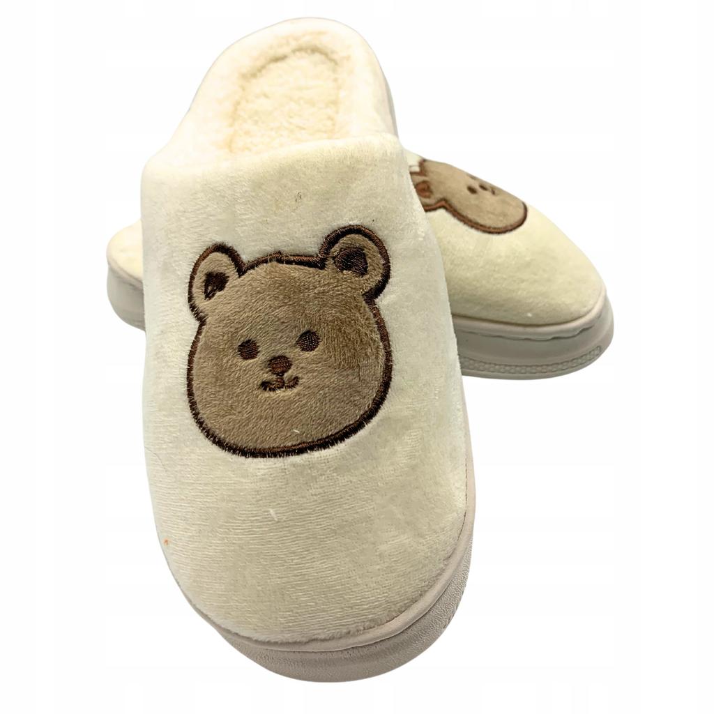 Winter Slippers Teddy Bear Women's Children's Warm Slippers S. 38-39