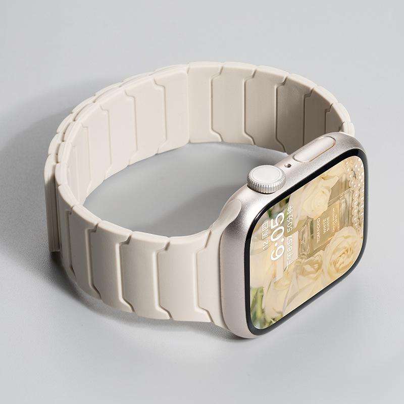 Подходит для Apple S11, S10watch9 спортивный силиконовый S10 новый магнитный ремешок для умных часов