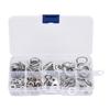 200Pcs Flat Washer Aluminum High Temperature Resistant Accessory Set Kit for Maintenance