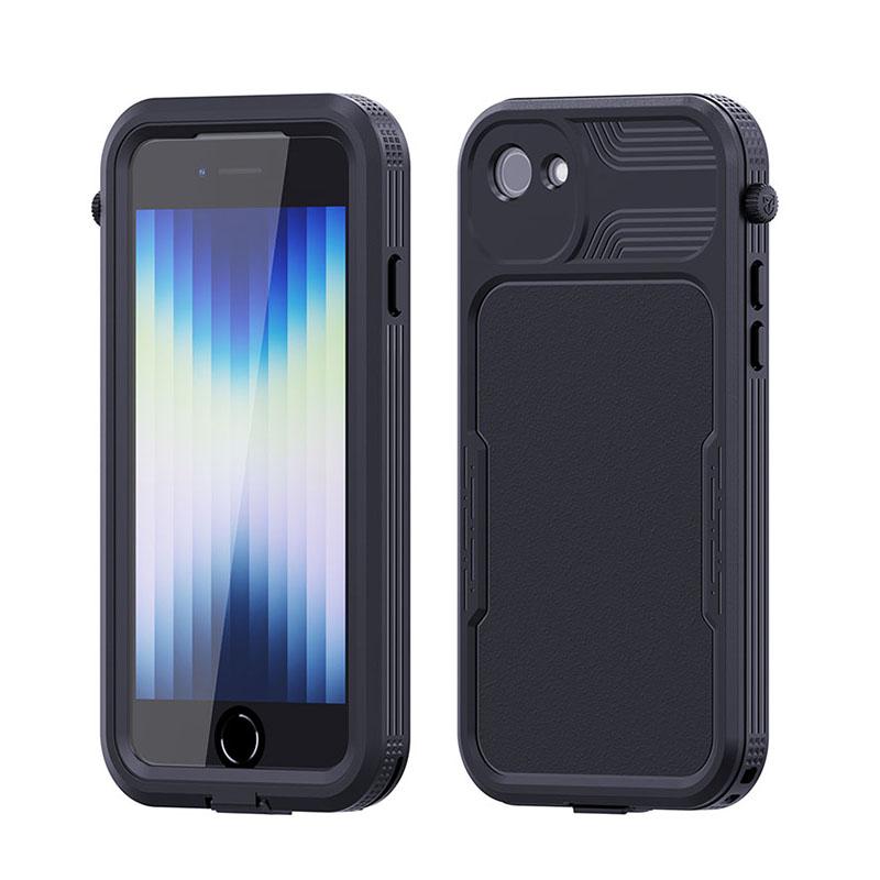 Водонепроницаемый чехол IP68 для iPhone SE3 2020 SE2 7 8 Ударопрочный Защитный чехол от падений Для дайвинга Плавание активный отдых Магнитный чехол для зарядки
