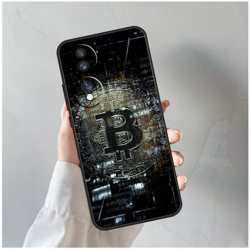 Чехол Bitcoin For Honor Magic 8 5 6 7 Pro для Honor 200 400 70 90 Lite X8c X8b X9a X9b X9c X9d Win RT