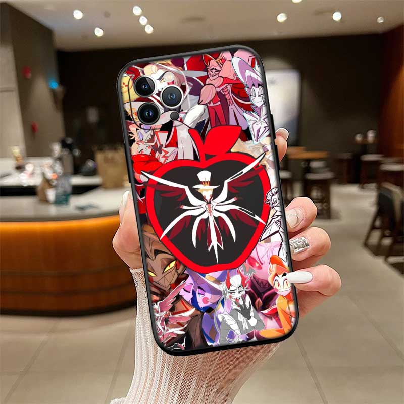 RE35 H-Hazbins Alastor H-Hotels Phone Case for Samsung Galaxy S20 S21 S22 Ultra FE + Plus A21S A22 A24 A25 A26 A30 A30S A31