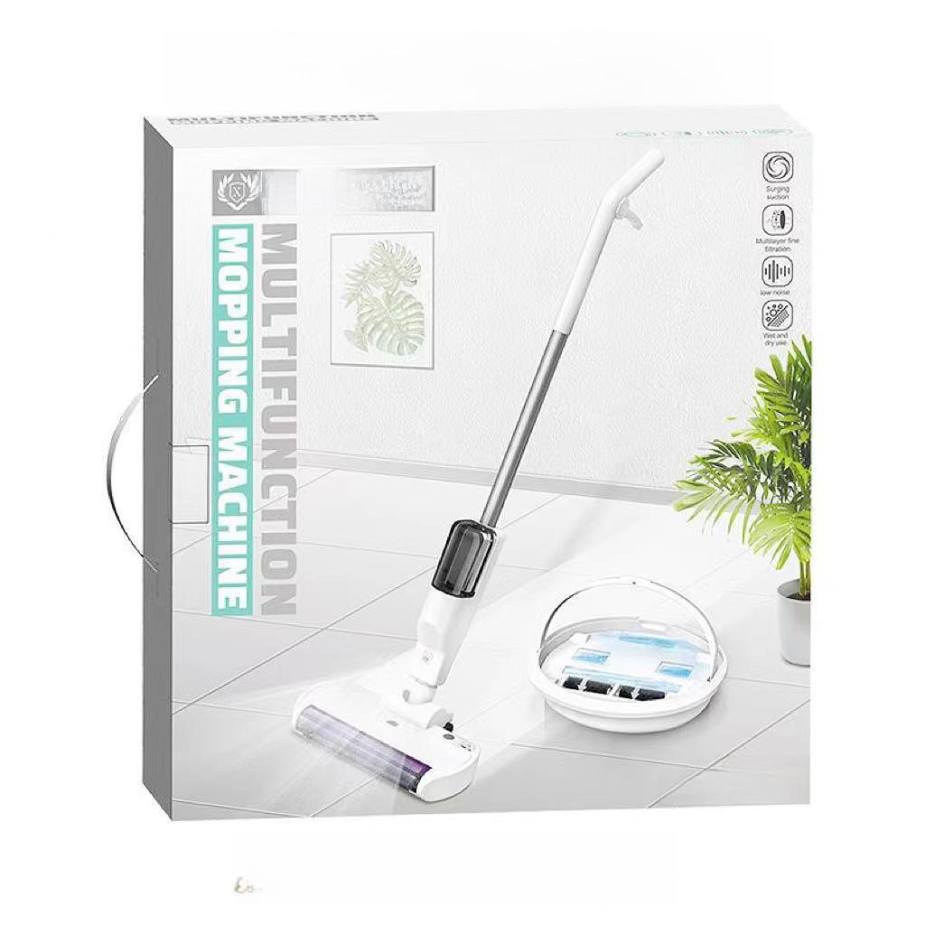 Умный очиститель пола 3 в 1: Поломоечная машина, пылесос и подметальная машина с функцией самоочистки и стерилизации для домашнего использования.