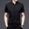 Short-sleeved Shirt Middle-aged Summer New Business Casual Thin Temperament Loose Men's Shirt Dad Cardigan Men