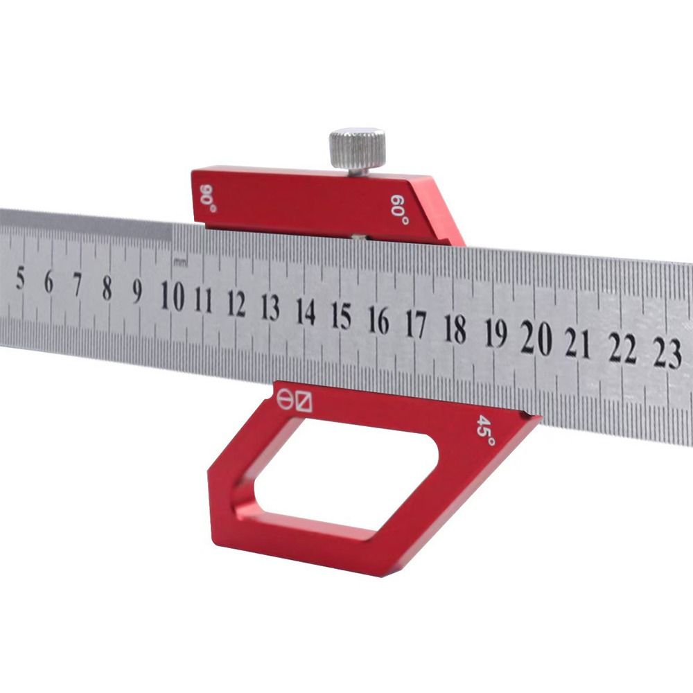 High Precision Positioning Block Aluminum Alloy 45/60/90 Degree Angle Scriber Furniture Making