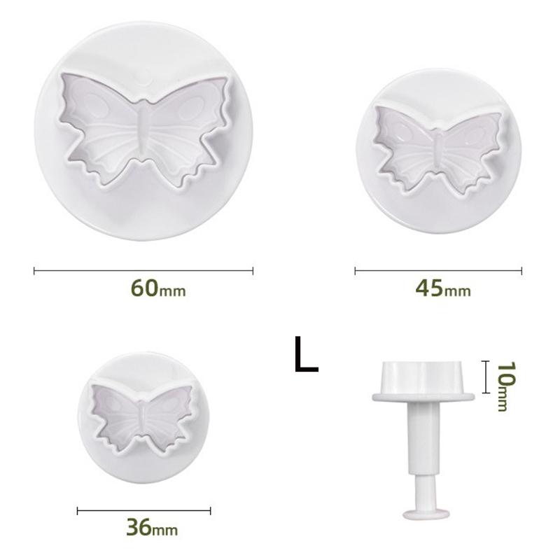 Good Spring Mold Set Пластиковая форма для выпечки в форме ракушки Форма для галстука-бабочки DIY Десерт для дома и жизни Инструменты для выпечки Праздничная бабочка Ручная работа Печенье Конфеты Кухня