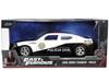 Jada TOYS Jada Toys Scale and Dodge Charger 124 "Fast Furious" "2006 Police"