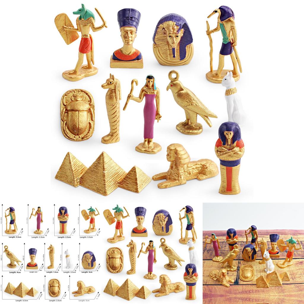 Древний Египет Королева Сфинкс Модель ПВХ Декоративная Коллекционная Для Домашней Демонстрации