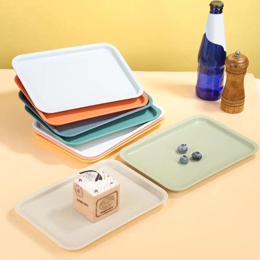 Экологичный поднос для хранения из пшеничной соломы, большой вместимости, поднос для фруктового салата для дома