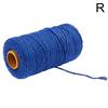 1 Roll Sewing Threads Cotton Rope 100Mx2mm Colored String Braided Woven Crafts Macrame Cord